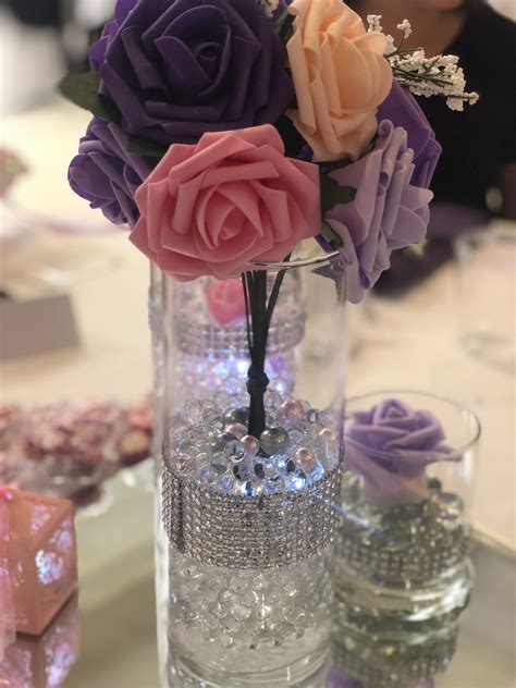 flower centerpieces for quinceanera tables